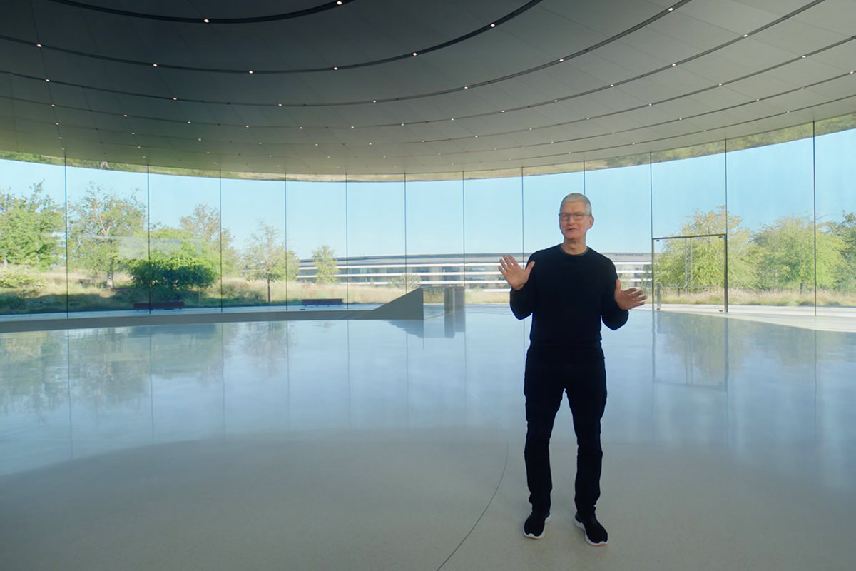 It's Tim Cook, everybody.