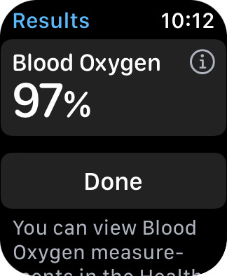 Blood Oxygen Level: 97%