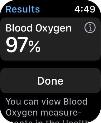 Blood Oxygen Level: 97%