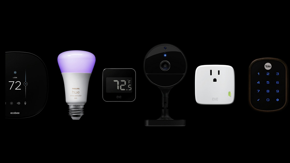 Various home automation tools like smart bulbs, cameras, thermostats, and the like.