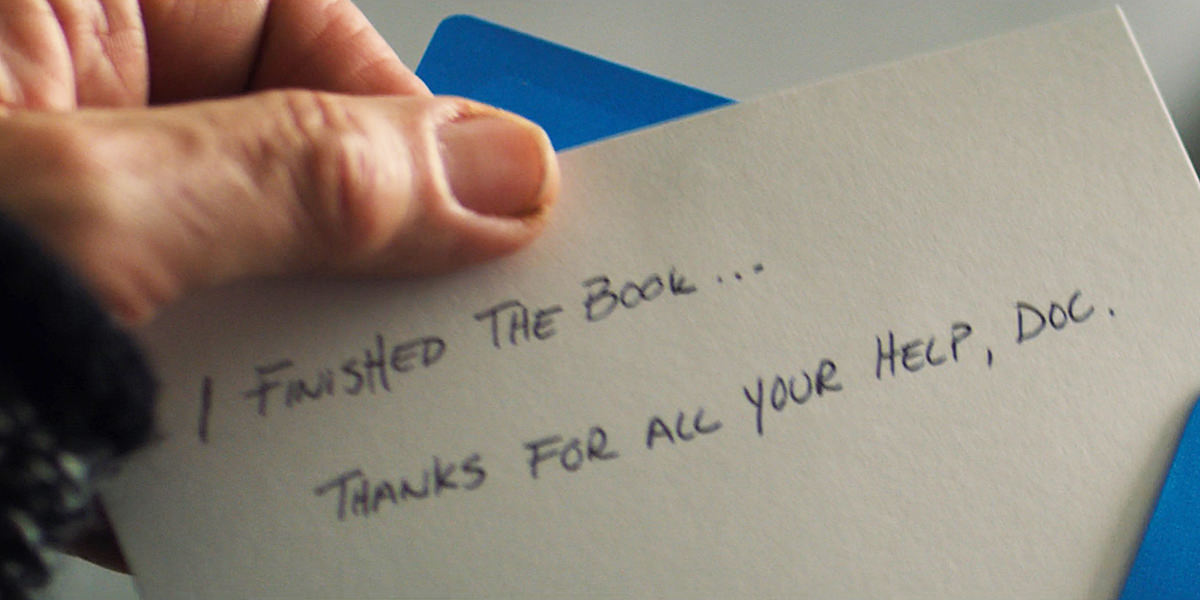 A note to Bucky's psychiatrist: I finished the book... thanks for all your help, doc.