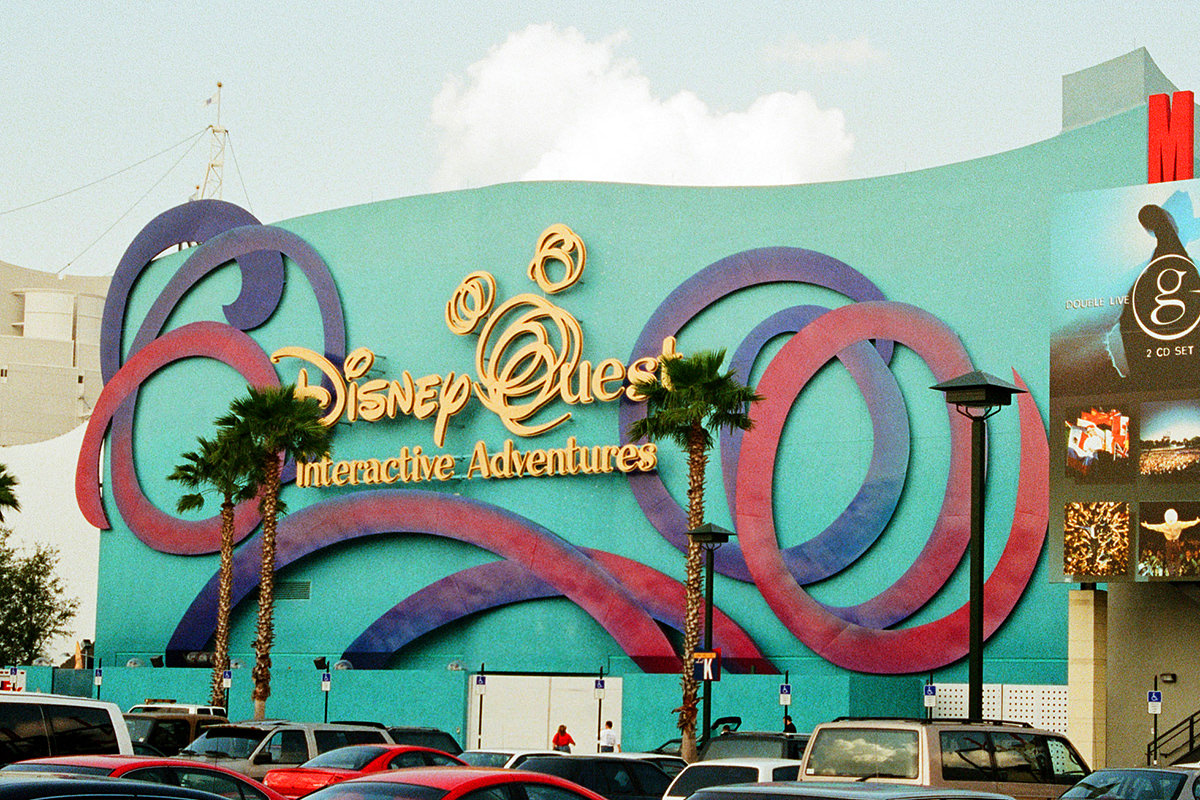 The DisneyQuest Building at Downtown Disney, which is now known as Disney Springs.