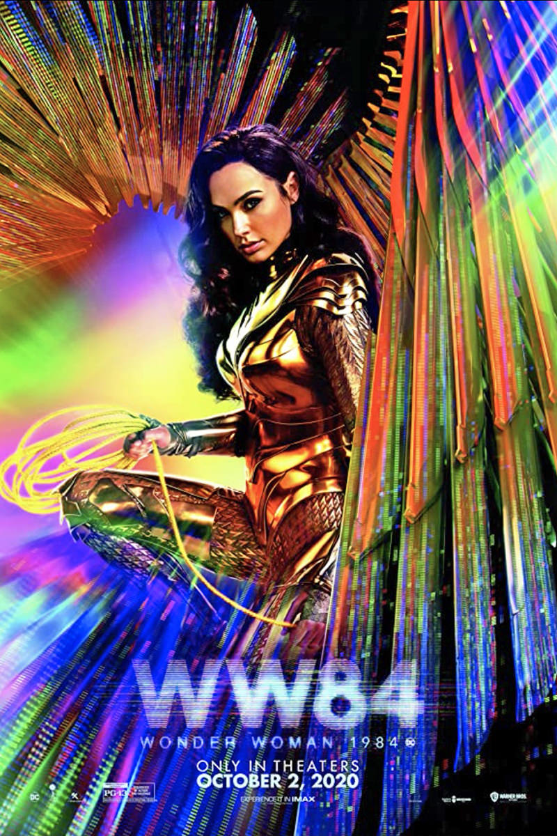 VERY Colorful Wonder Woman 84 Poster