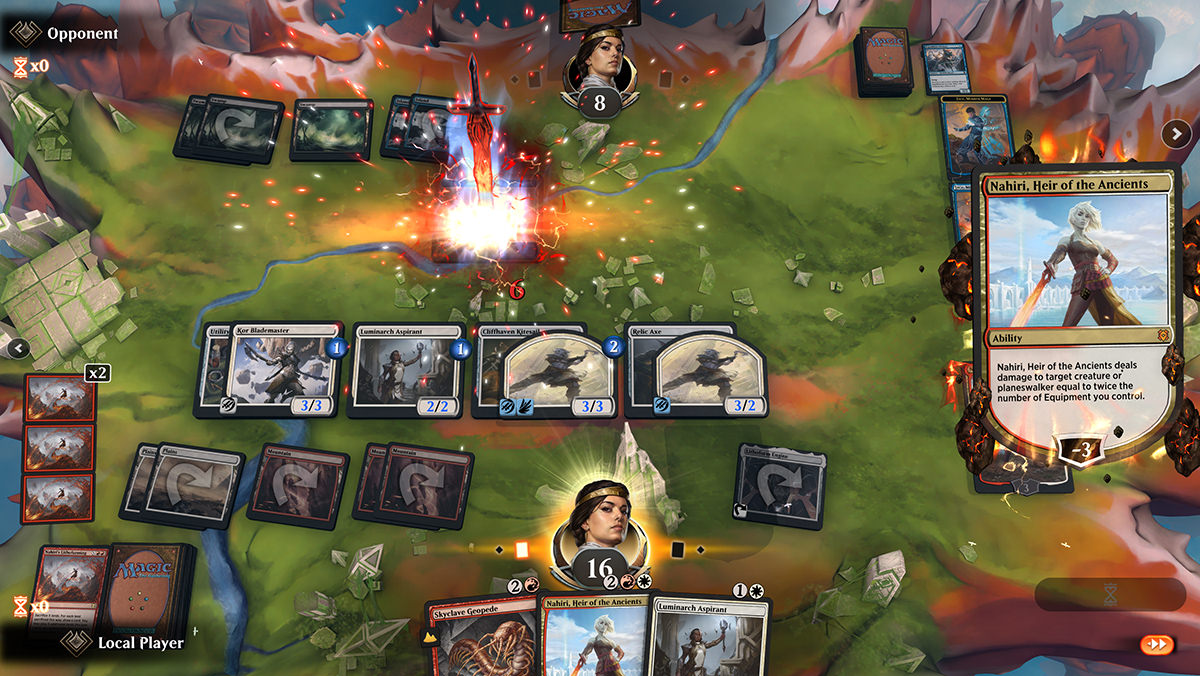 A screenshot of Magic The Gathering Arena.