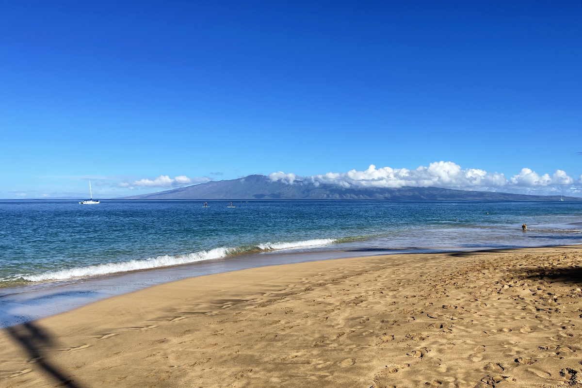 An empty beach morning.