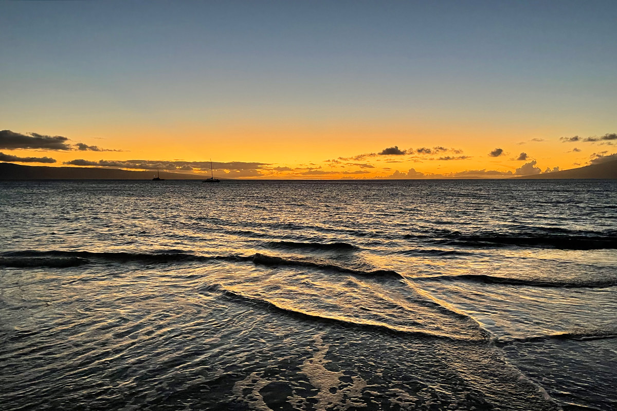 A lovely Maui sunset.