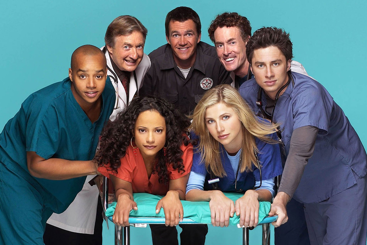 The cast of Scrubs!