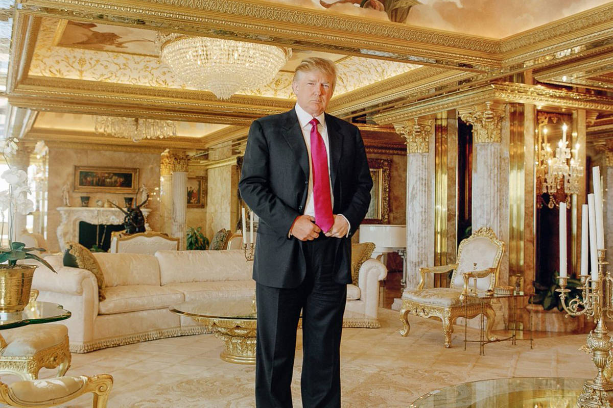 Trump's gaudy gold penthouse.