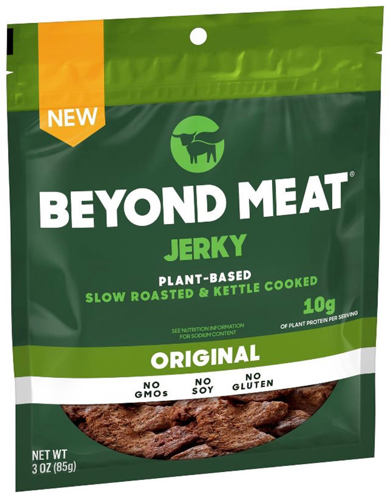 A package of Beyond Jerky