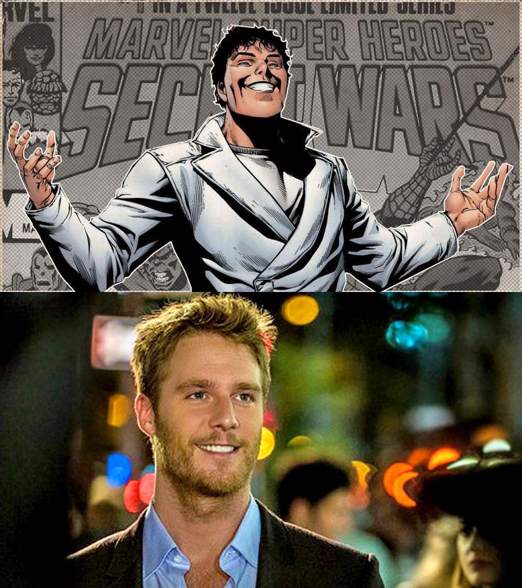 Jake McDorman and The Beyonder.