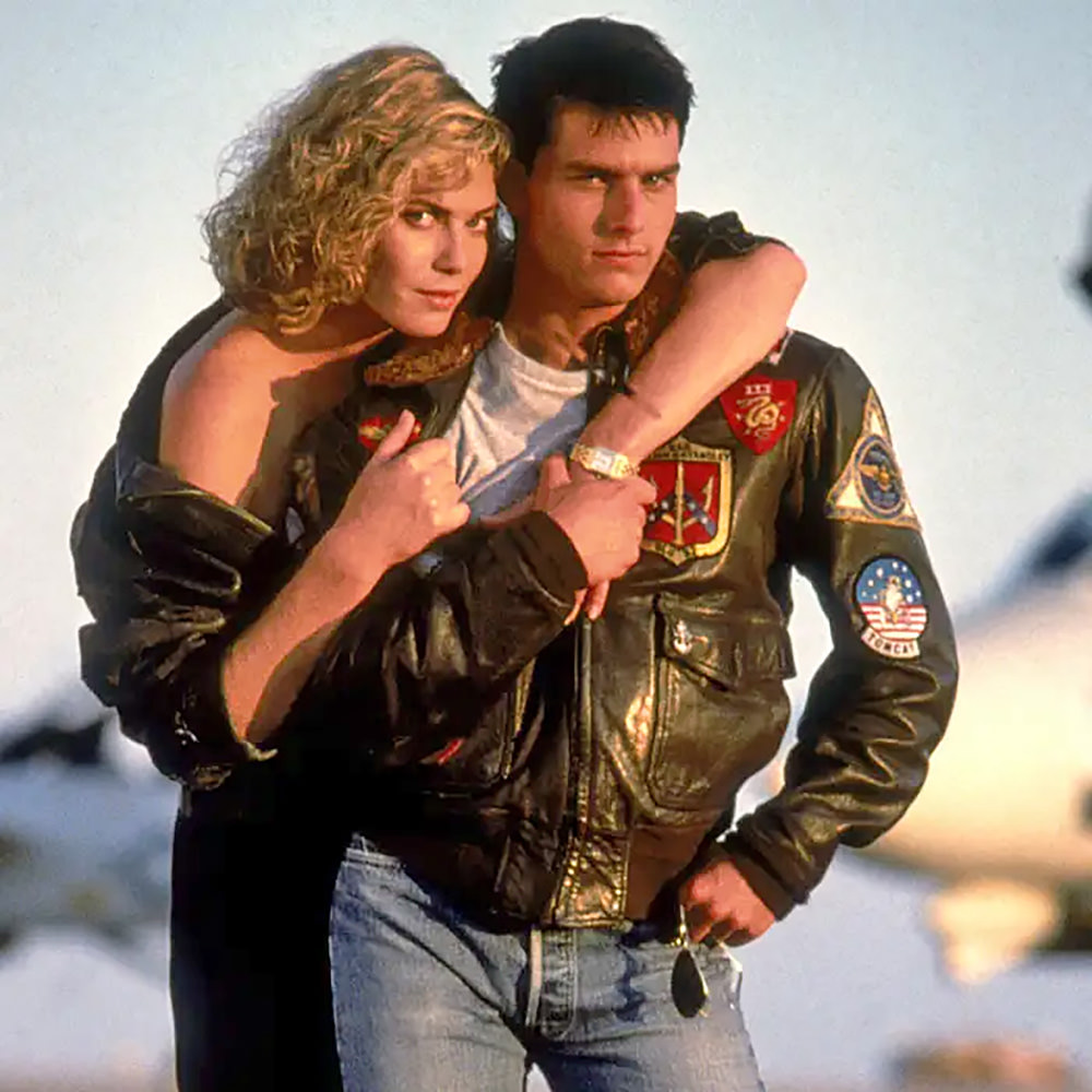 Tom Cruise Being Fawned Over by Kelly McGillis.