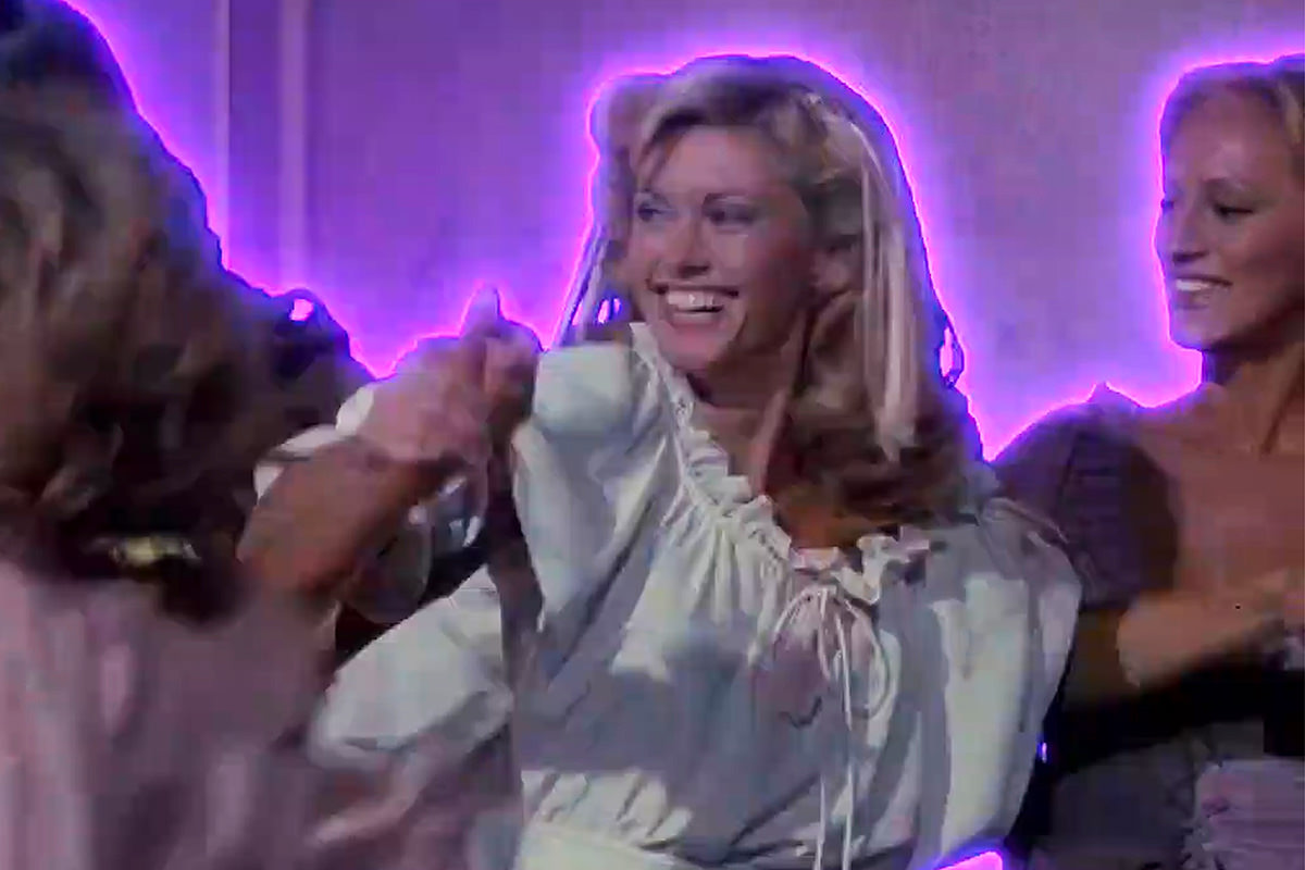 Olivia Newton-John looking amazing in Xanadu.