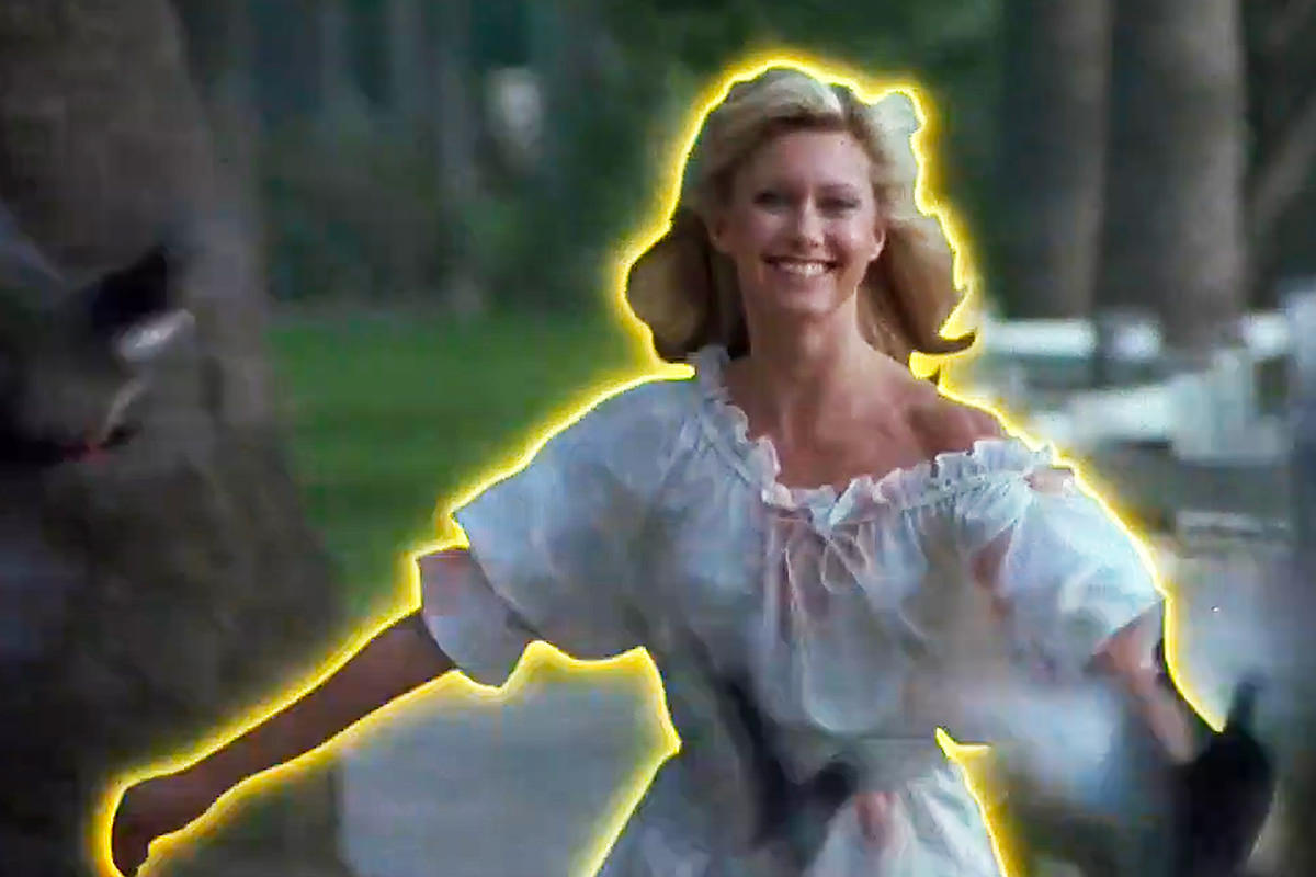 Olivia Newton-John looking amazing in Xanadu.