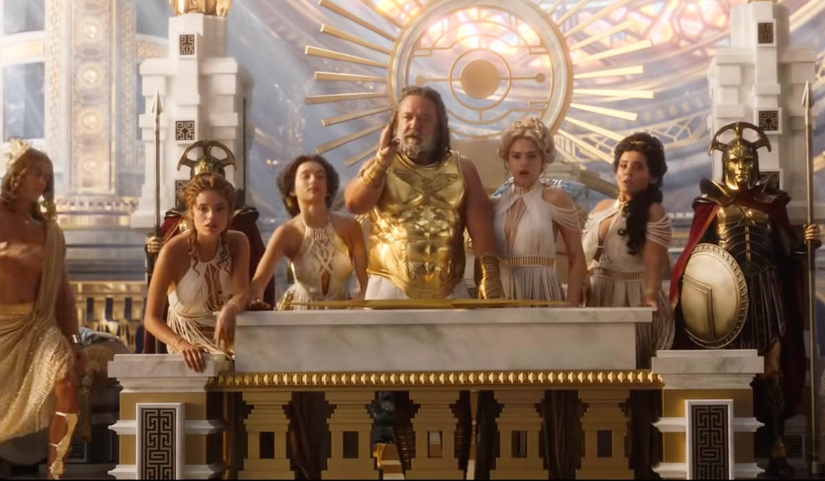 Russell Crowe as Zeus