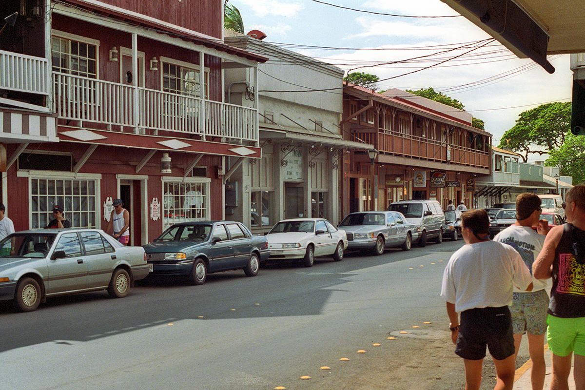 Old Lahaina Town in the late 80's