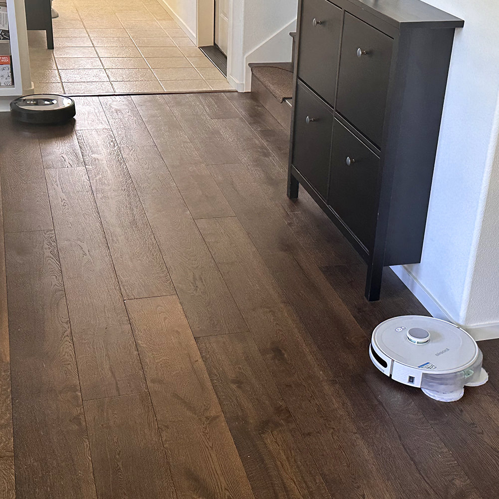 Vacuum Robot and Mopping Robot Robot Fight!