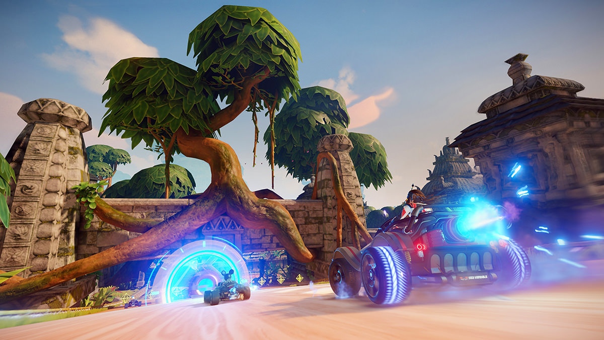 Speedstorm: Racing through the jungle of The Jungle Book.