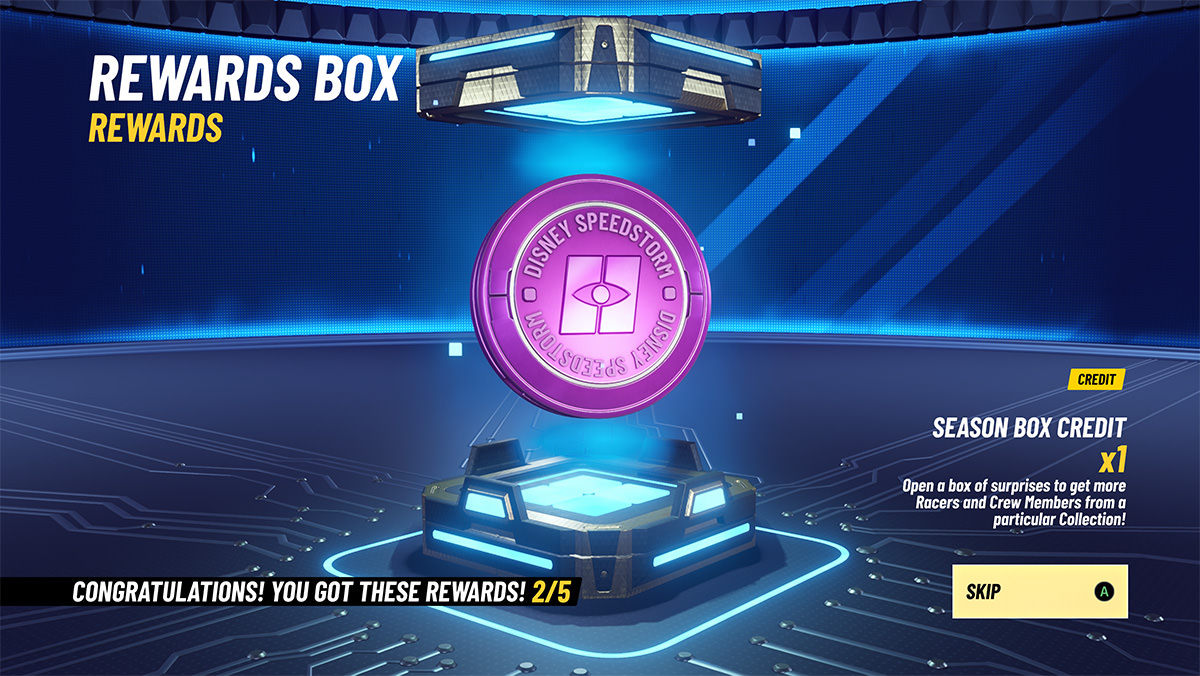 One of a dozen in-game currencies... this one is a Season Box Credit.