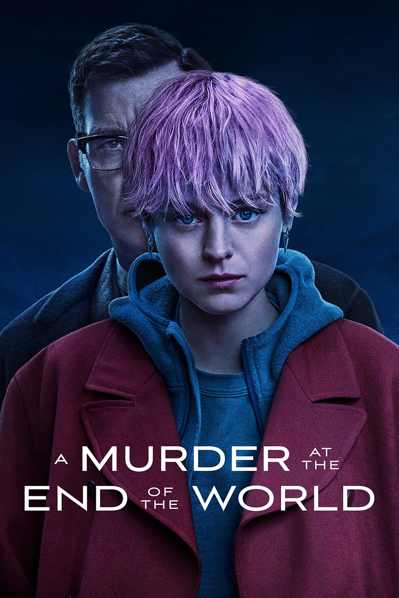 Poster for the Hulu Series A Murder at the End of the Worl