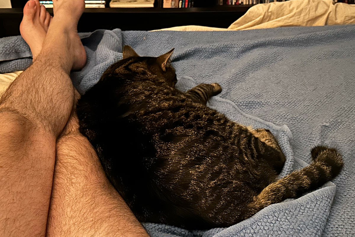 Jake next to me.