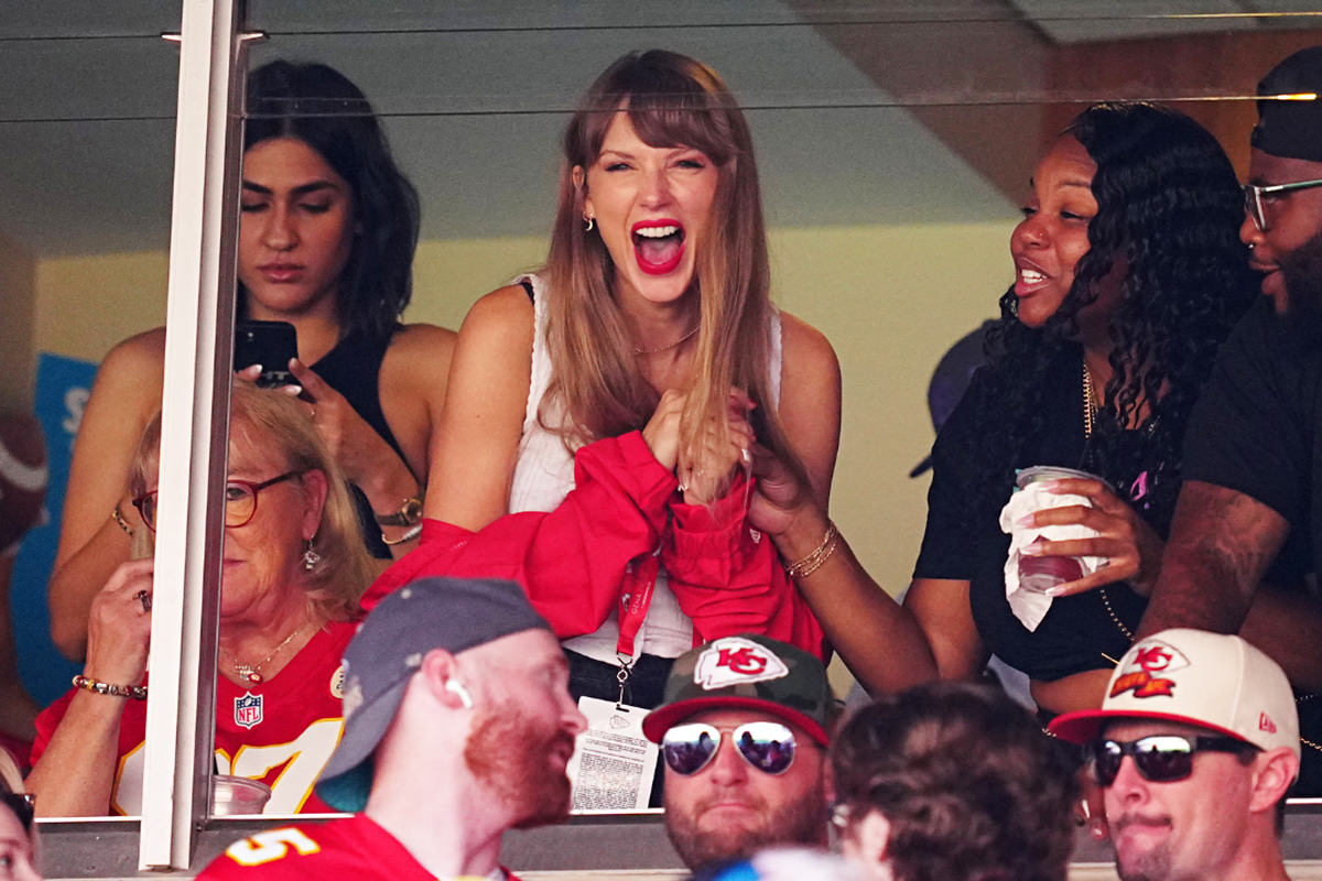 Taylor at the Chief's game... Part One