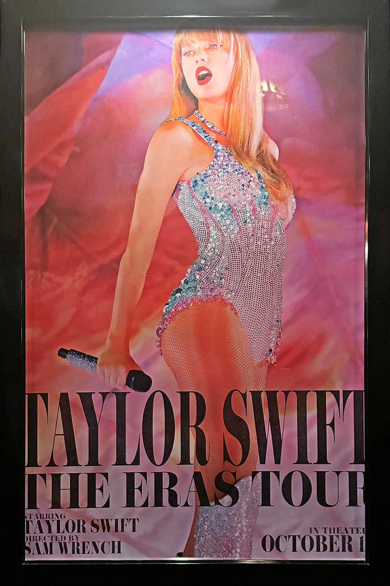 Taylor Swift Eras Tour Movie Poster