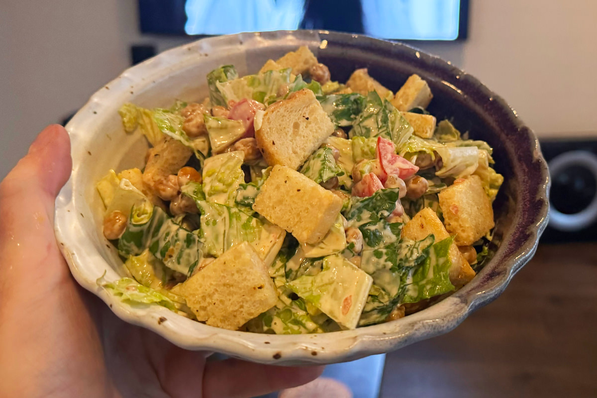 Vegan Caesar Salad