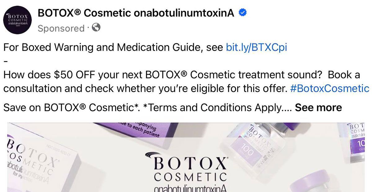 $50 OFF BOTOX, YEAH BUDDY!!!