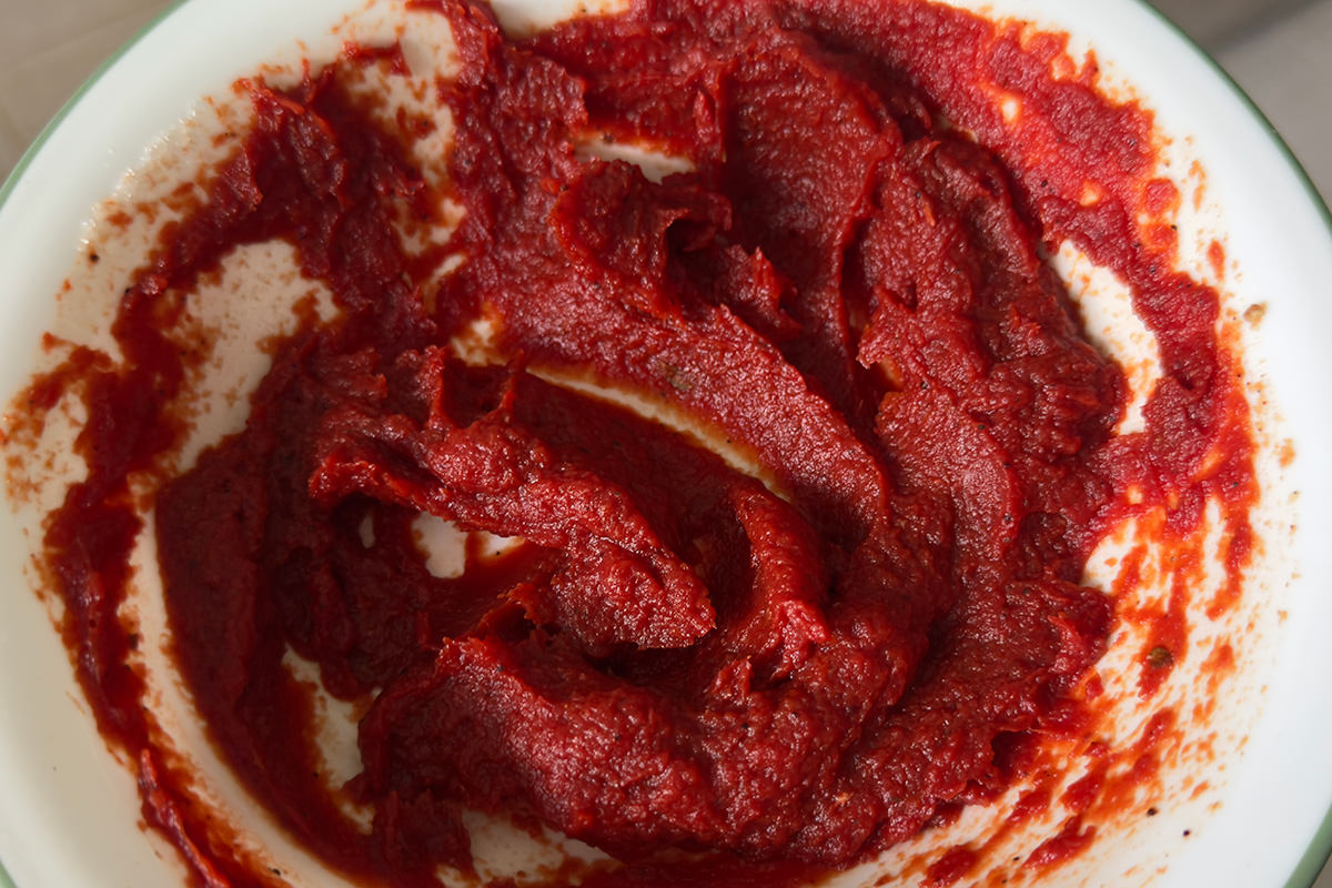 Dave's homemade ketchup.