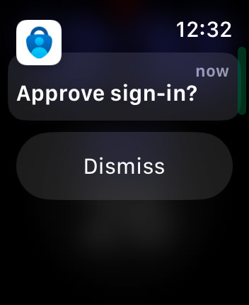Approve Sign in? — DISMISS!