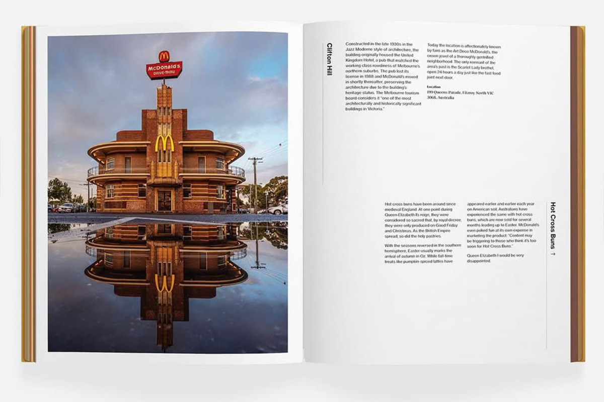 Americana McDonald's in McAtlas Book