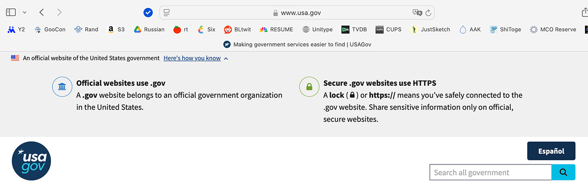 Showing official government website link confirmation.