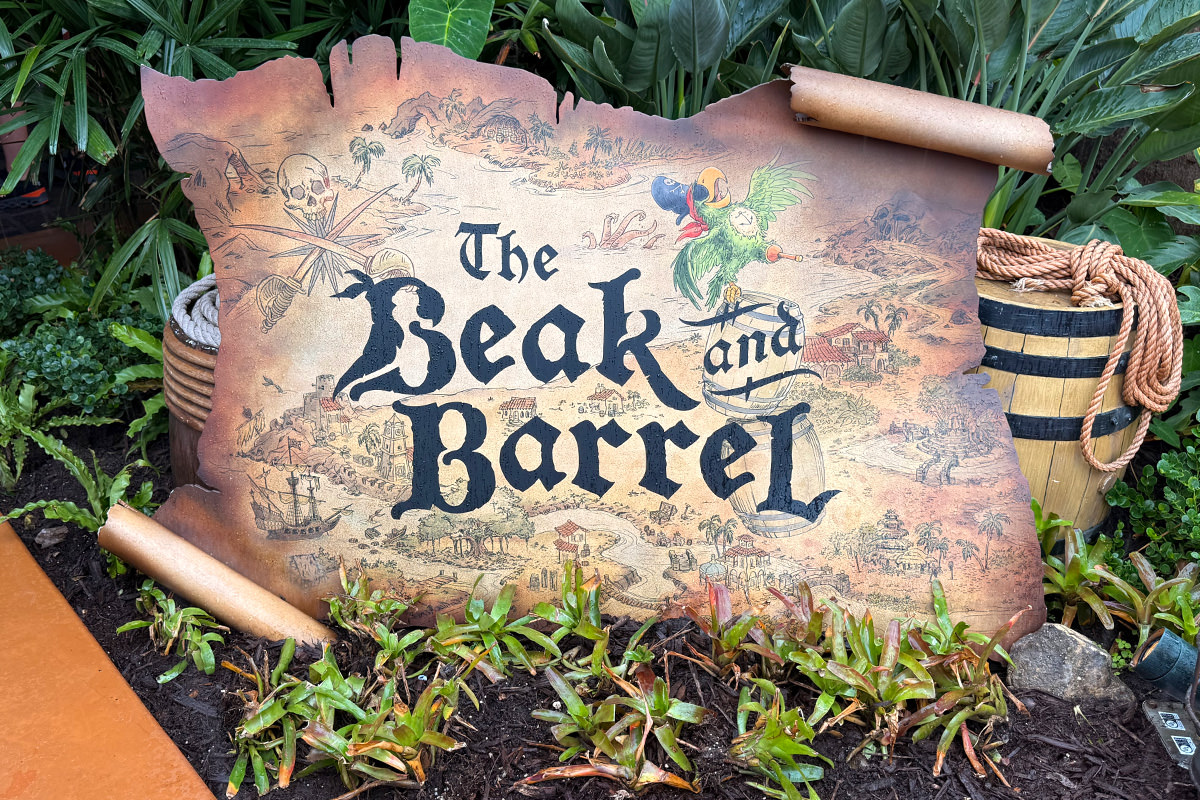 It's the Beak and Barrel Tavern interior!