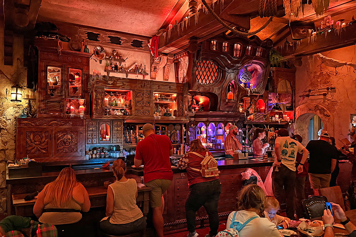 It's the Beak and Barrel Tavern interior!