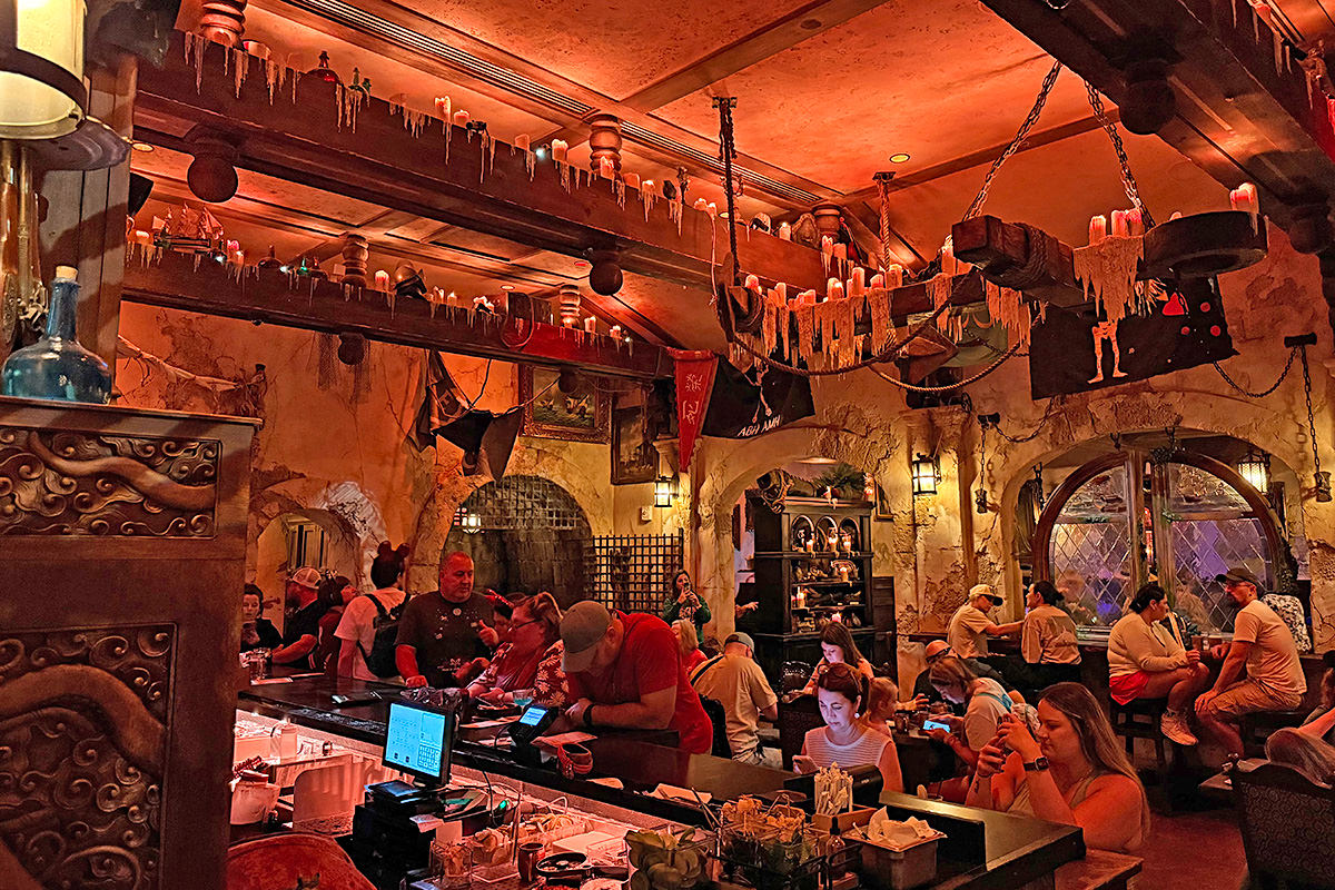 It's the Beak and Barrel Tavern interior!