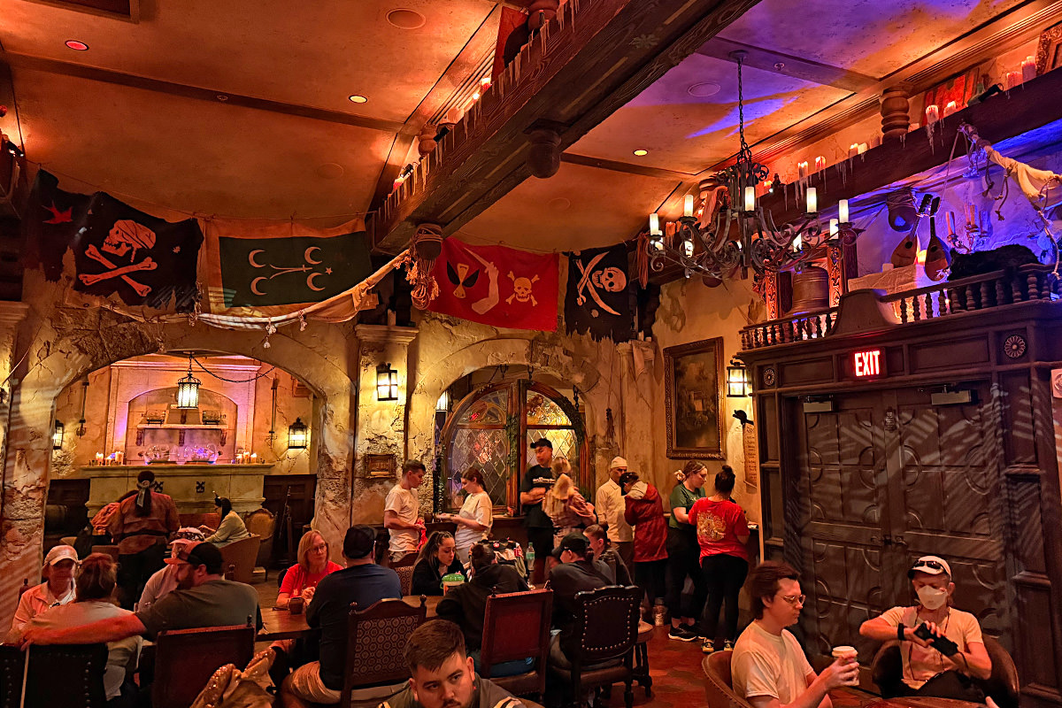 It's the Beak and Barrel Tavern interior!