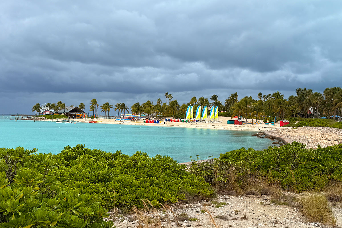 It's Castaway Cay!