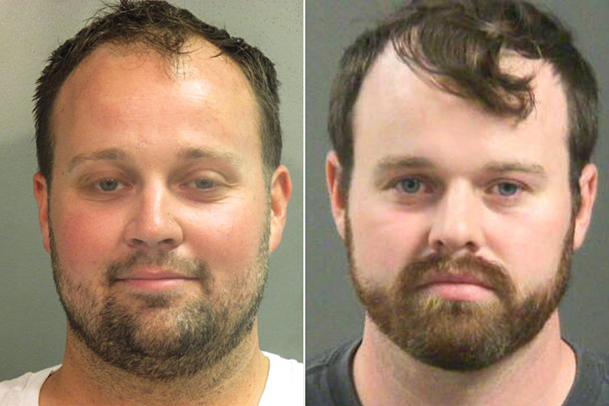 Double Duggar mugshots.