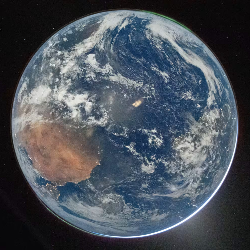 The earth! And it's a globe!