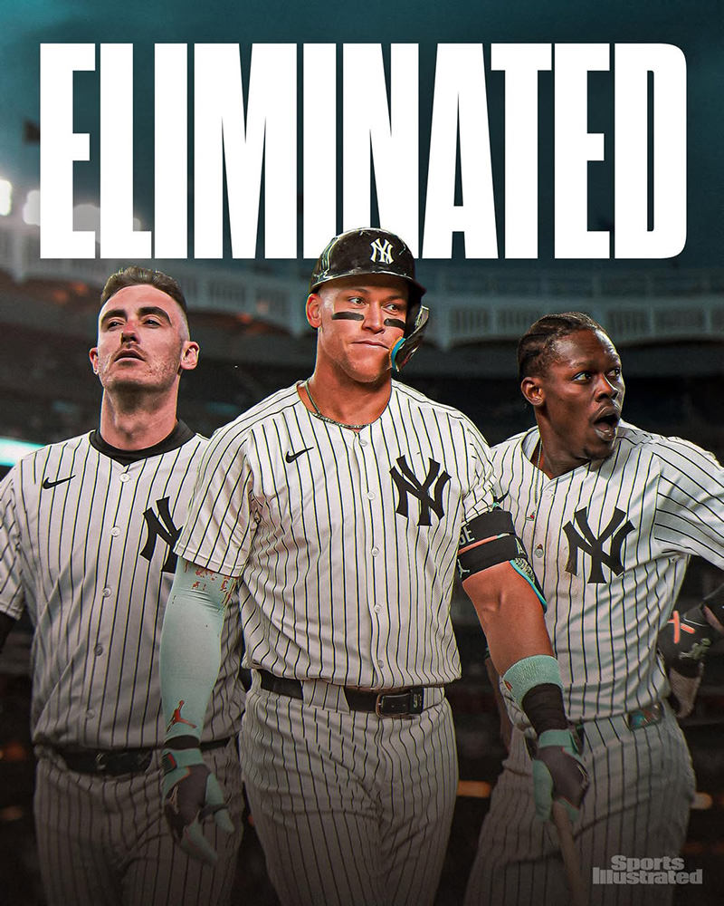 YANKEES... ELIMINATED!