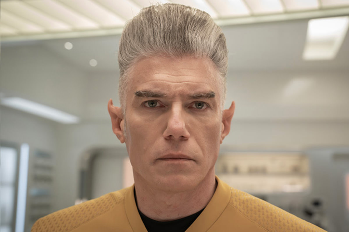 Captain Pike as a Vulcan