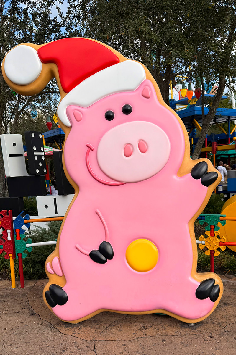Frosted Hamm the Pig Sugar Cookie!