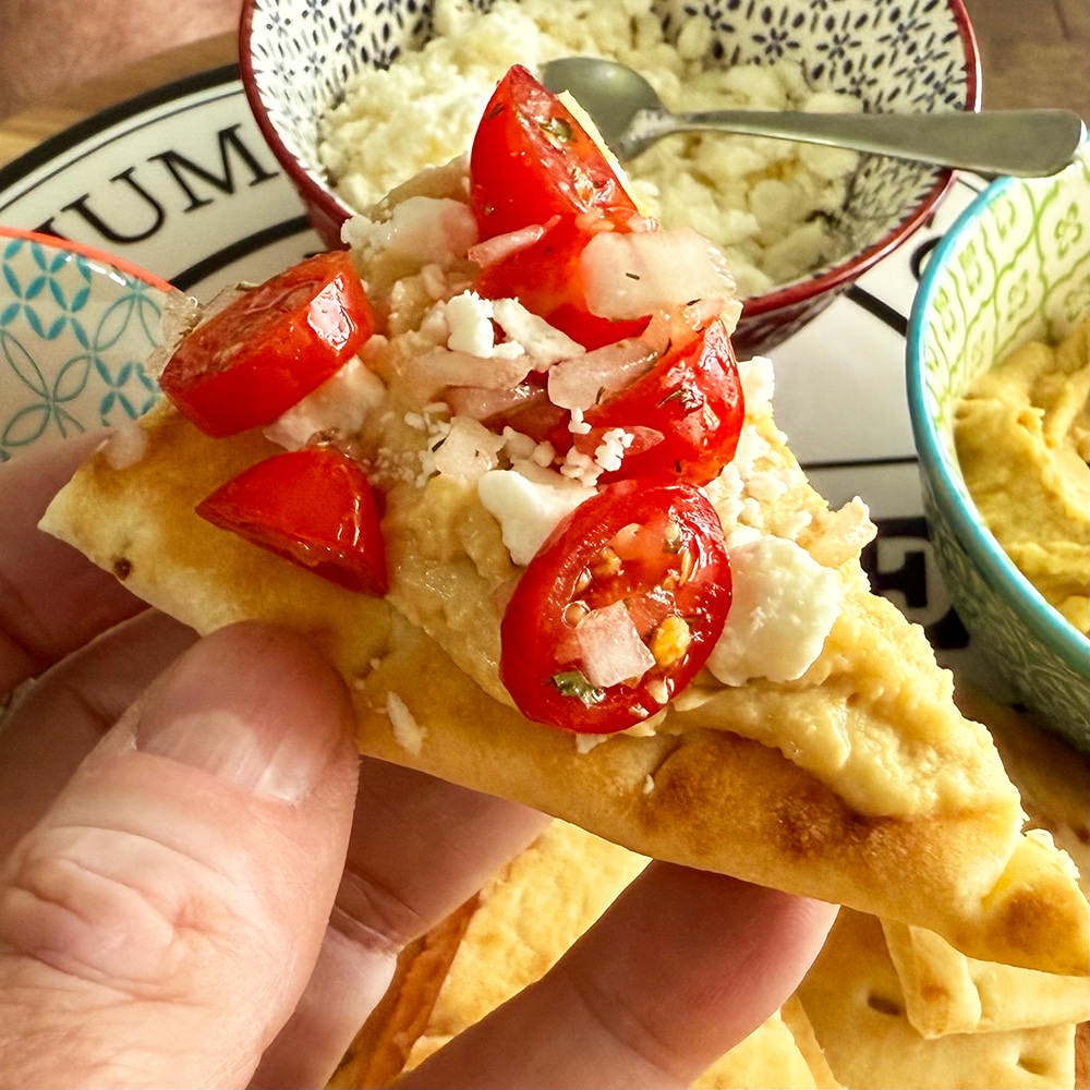Loaded naan