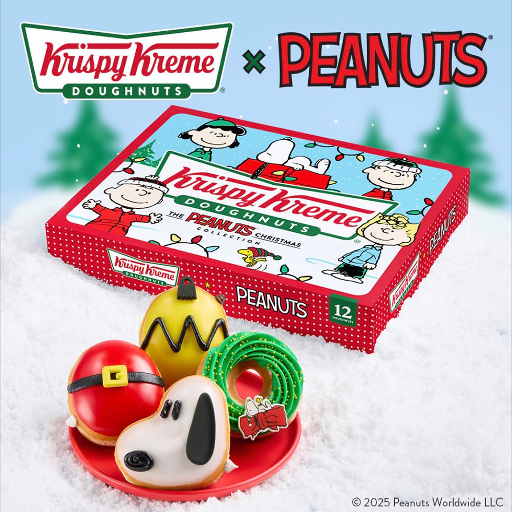 Krispy Kreme Peanuts Donuts