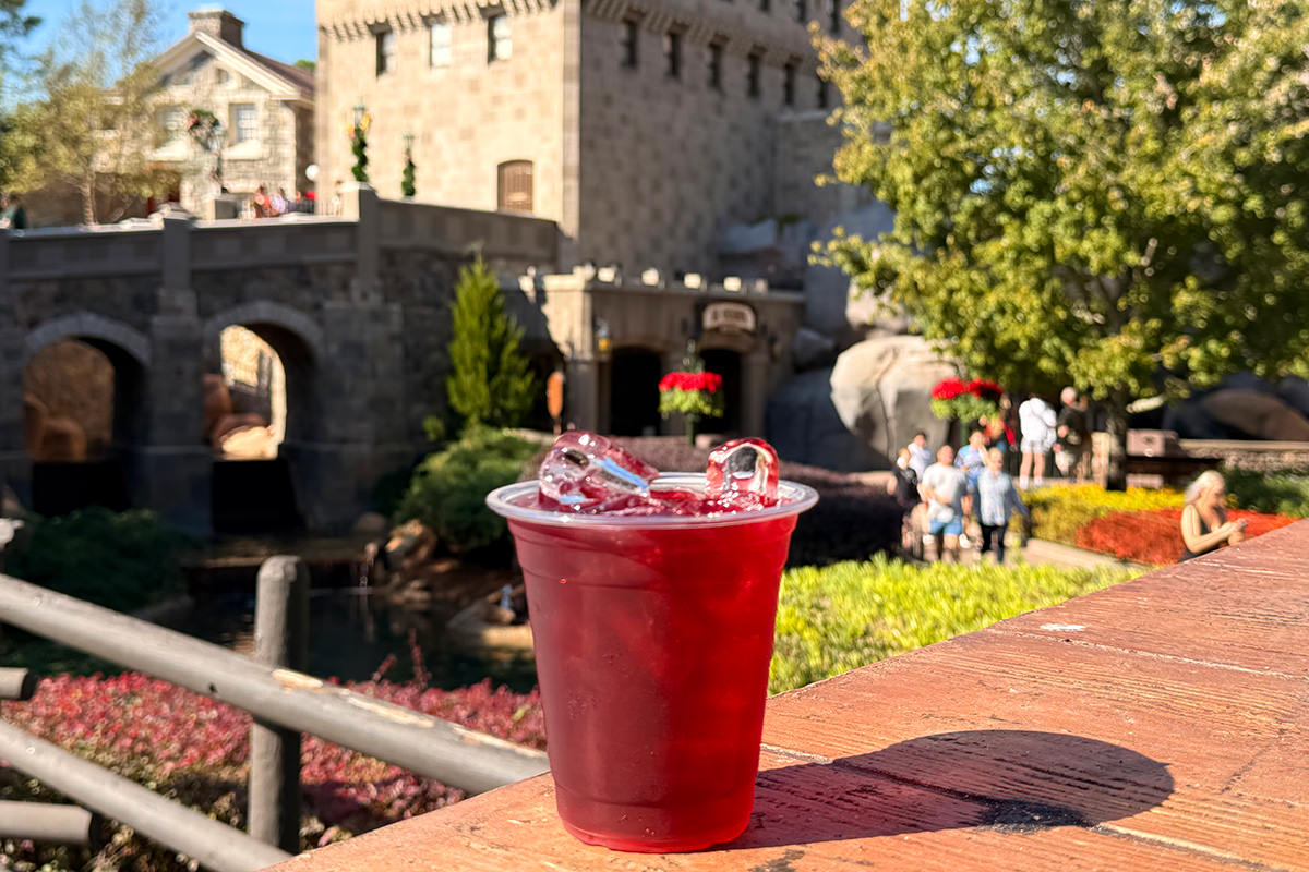 The Ottawa Apple in the Canada Pavillion of Epcot