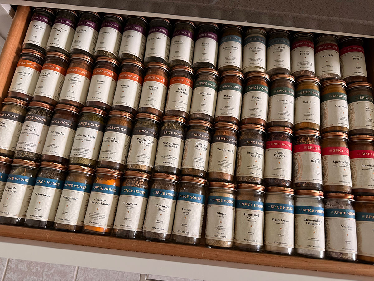 My Spice Drawer. THE SPICE MUST FLOW!