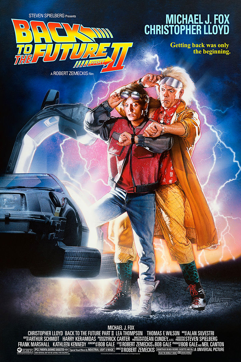 Back to the Future II Poster