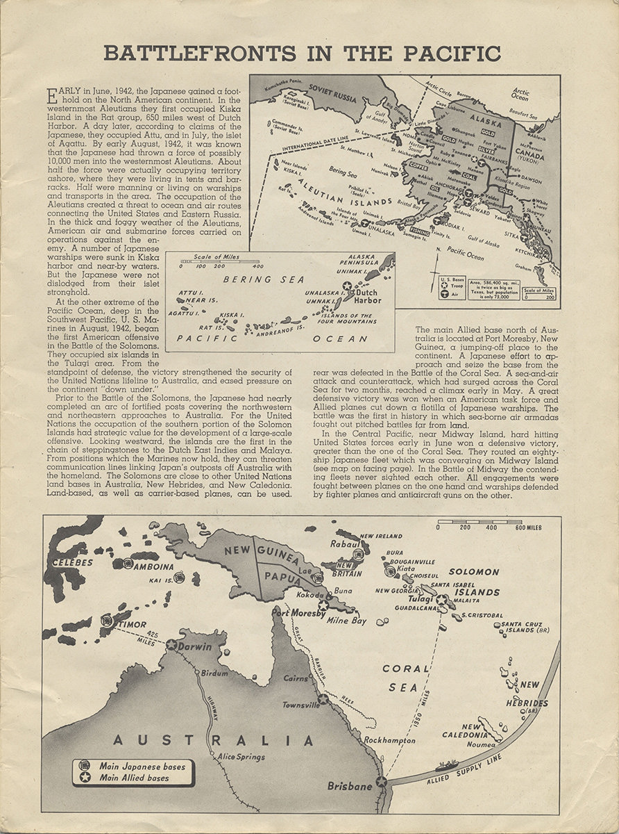 Battlefronts of the Pacific map!