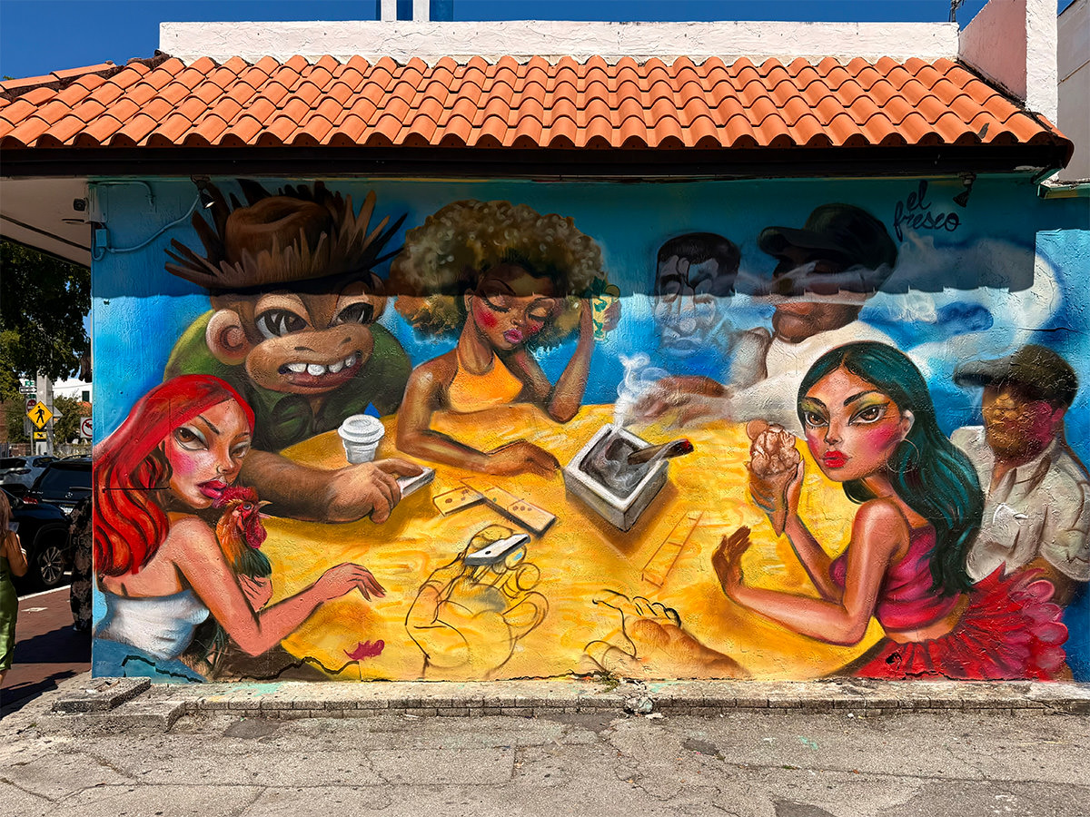 Street Art in Little Havana Miami