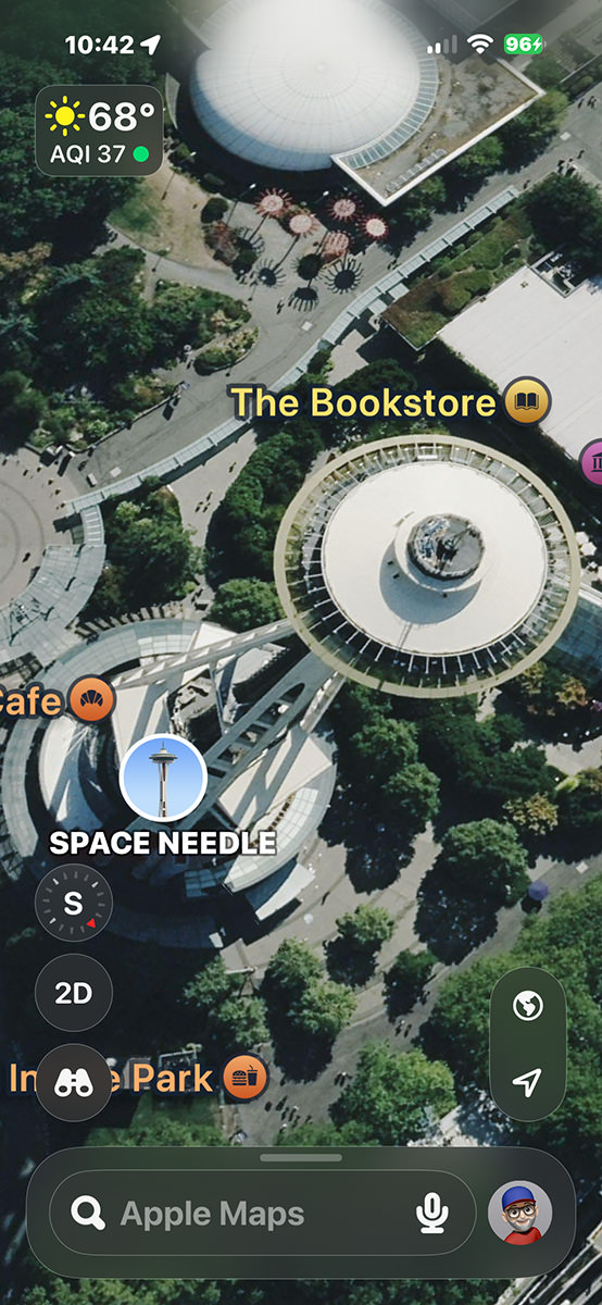 Wonky Space Needle!